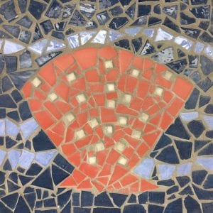 Seashell mosaic