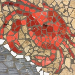 IMG_2696 Red crab mosaic