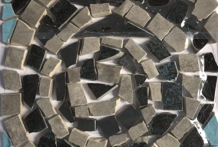 NHAMS shell mosaic, pregrout