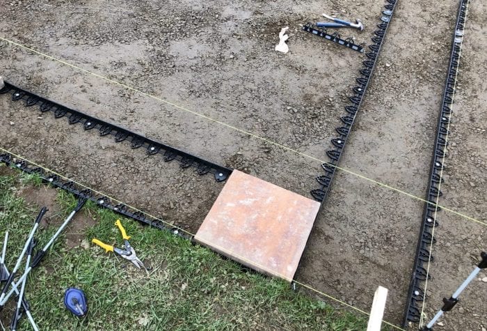 Paver and edging